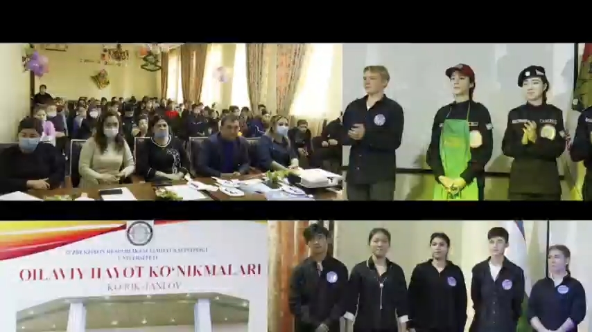 Toshkent shaharidagi 22-sonli Mehribonlik uyida tarbiyalanuvchilar o‘rtasida “Oilaviy hayot ko‘nikmalari” nomli ko‘rik-tanlov o‘tkazildi.