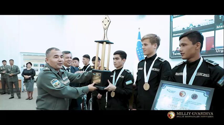 Mehribonlik uylari tarbiyalanuvchilari o‘rtasida «Yosh gvardiyachi» harbiy-sport musobaqasi