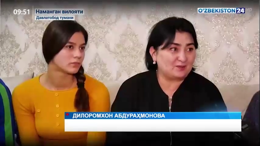 Namangan viloyatida joylashgan sobiq 26-sonli mehribonlik uyi direktori Diloromxon Abdurahmonova