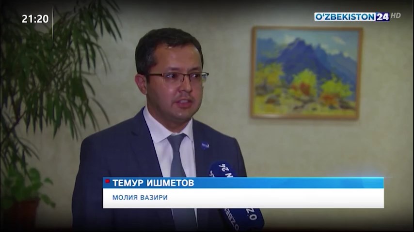Moliya vaziri T.Ishmetov
