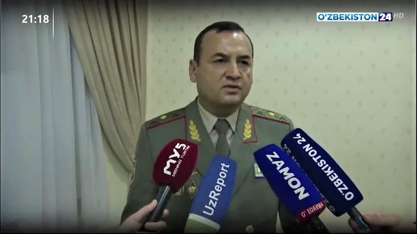 Milliy gvardiya qo‘mondoni, general-mayor R.Djurayev