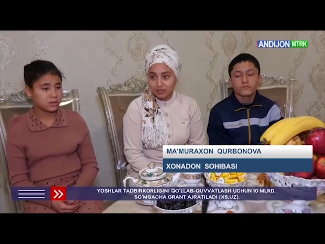 Andijon viloyatidagi oilaviy bolalar uyi tarbiyachisi Maʼmuraxon Qurbonova