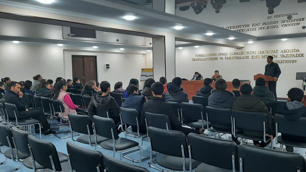 Emergency Management staff conducted fire safety training with the children