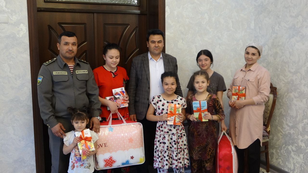 "8-mart – Xalqaro xotin-qizlar ayyomi"da Jo‘rayevlar xonadoni farzandlari holidan xabar olindi