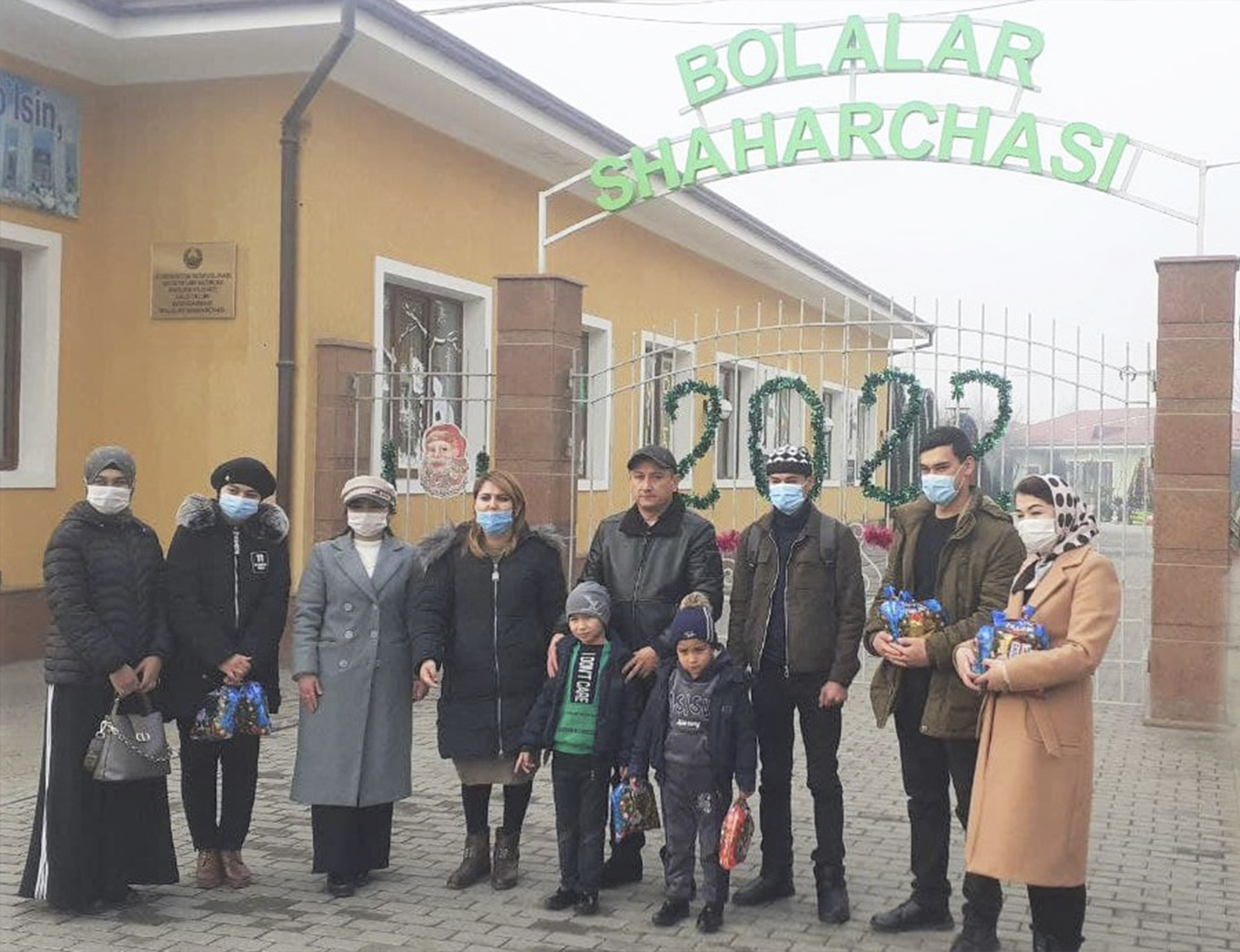 FUTURE DOCTORS VISIT CHILDREN'S TOWN