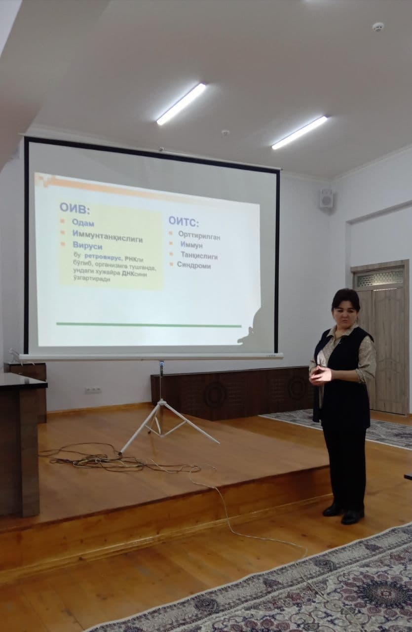 AIDS: PLAGUE OF THE XXI CENTURY ”SEMINAR-TRAINING WAS HELD.