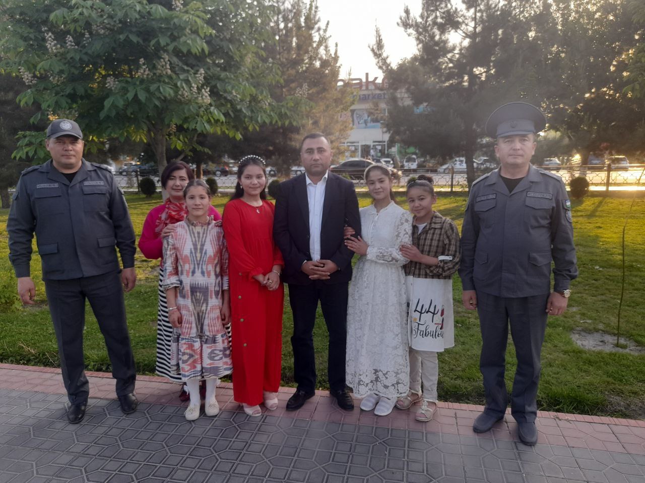 Время, проведенное с гвардейцами, подарило детям радость