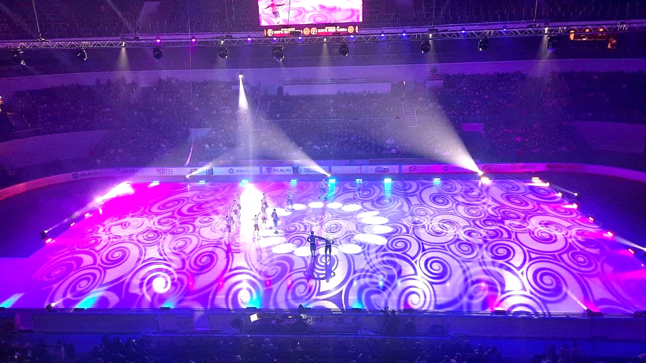 The trainees enjoyed the circus performances held at the Humo Arena Ice Palace