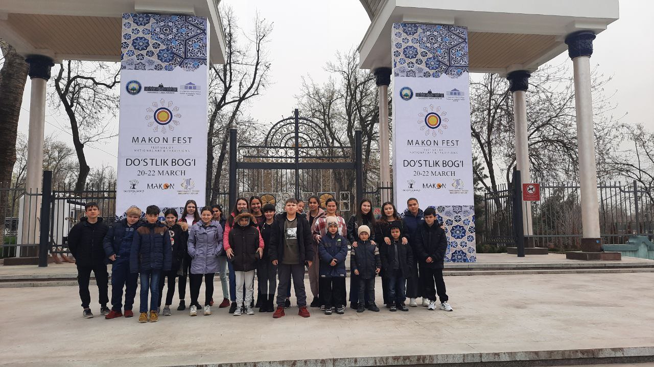 PUPILS OF "MERCY" HOUSE VISITED MAKON FEST