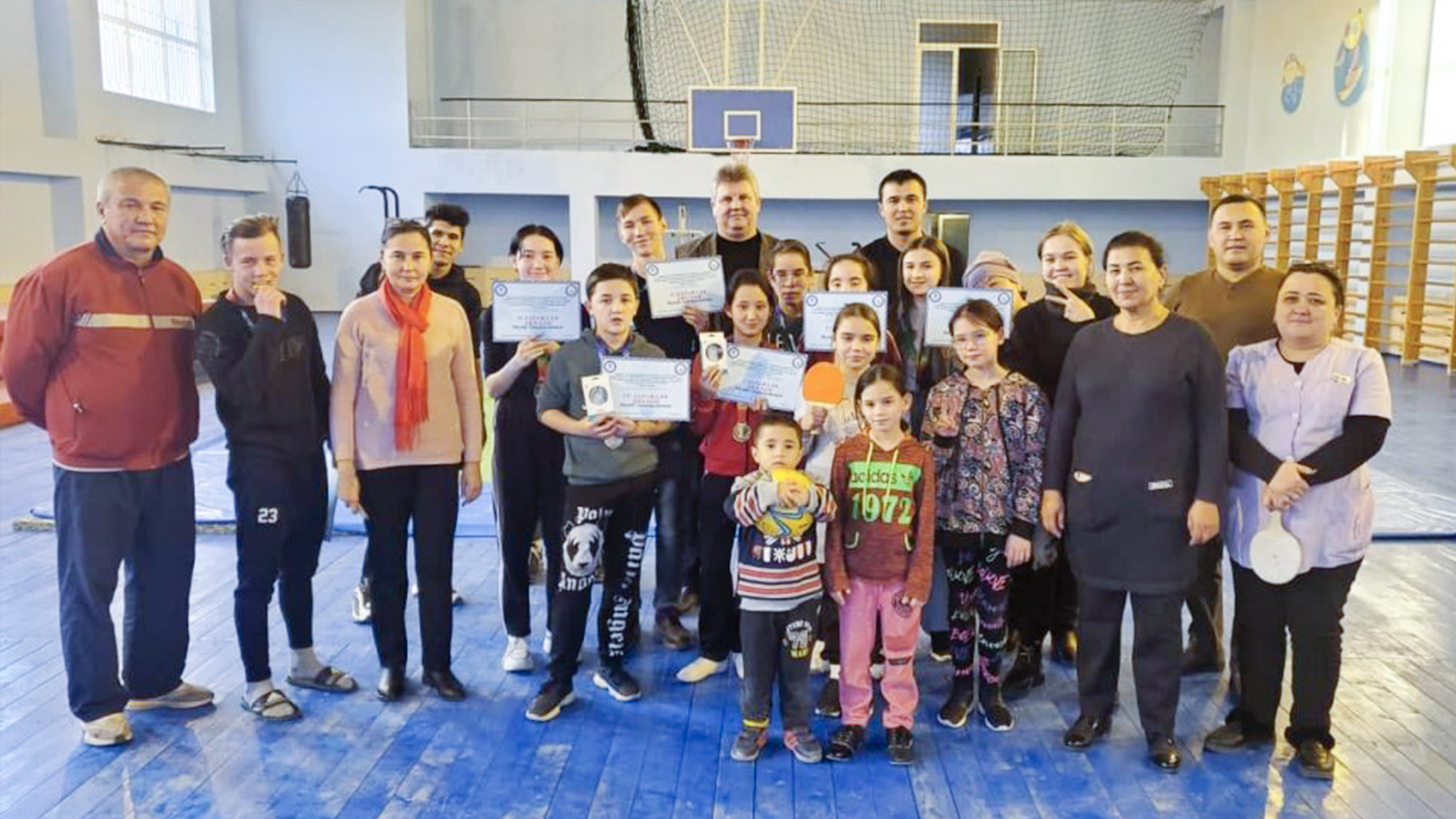 A SPORTS EVENT WAS HELD AT THE HOUSE OF KINDNESS