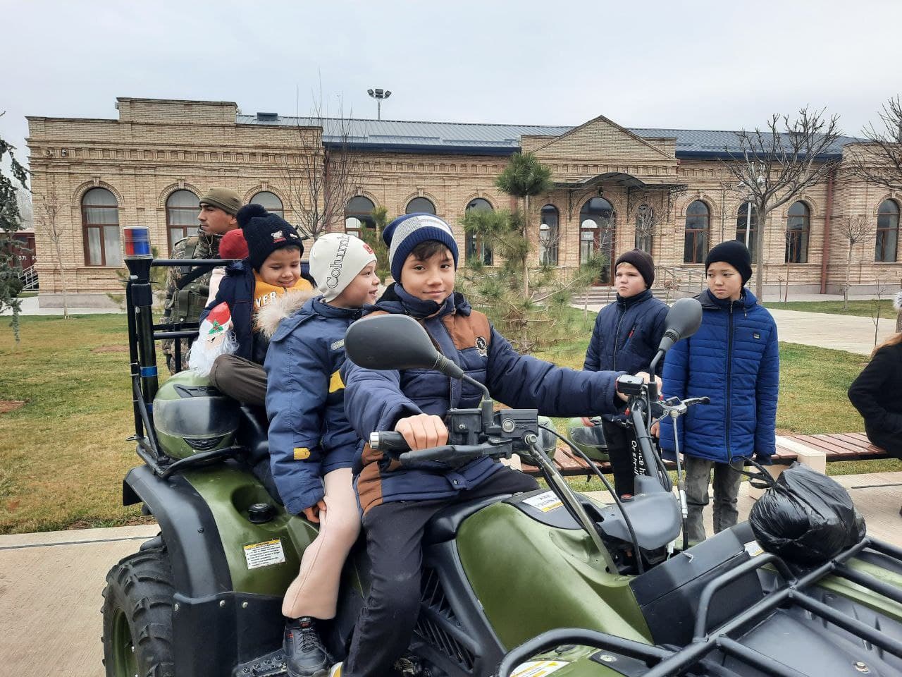 A trip to the "Garden of Victory" was made.