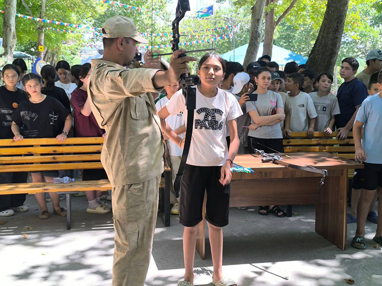 "Dolzarb 90 kun" doirasida Bo‘stonliqda bolajonlar uchun qiziqarli tadbirlar tashkil etildi