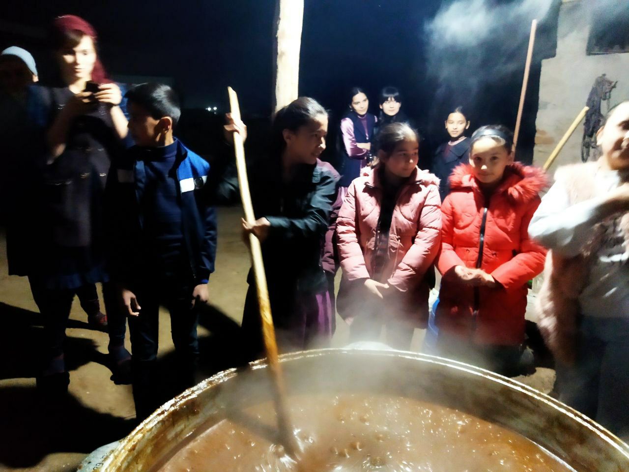 ONE OF OUR NATIONAL TRADITIONS, SUMALAK COOKING CEREMONY WAS HELD WITH THE PARTICIPATION OF STUDENTS.