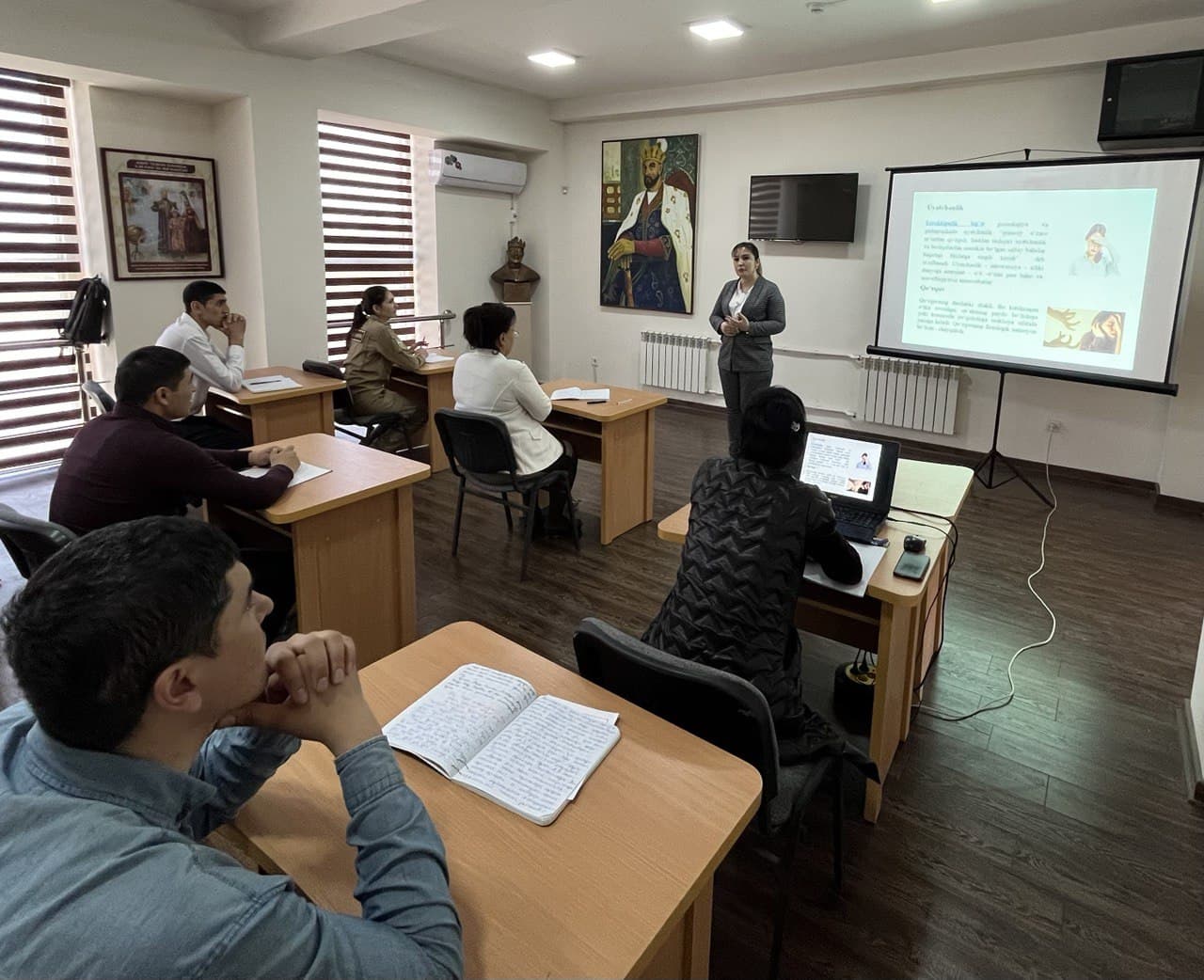 TEACHERS OF THE DEPARTMENT OF "MILITARY-PATRIOTIC, SPIRITUAL-EDUCATIONAL EDUCATION AND SOCIAL WORK WITH YOUTH" OF THE UNIVERSITY OF PUBLIC SECURITY ORGANIZED MOBILE TRAINING COURSES IN NAVOI AND TASHKENT REGIONS.   