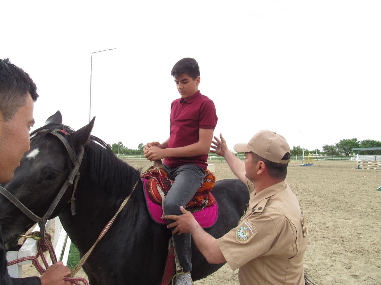 A trip to the Riders School with the youth