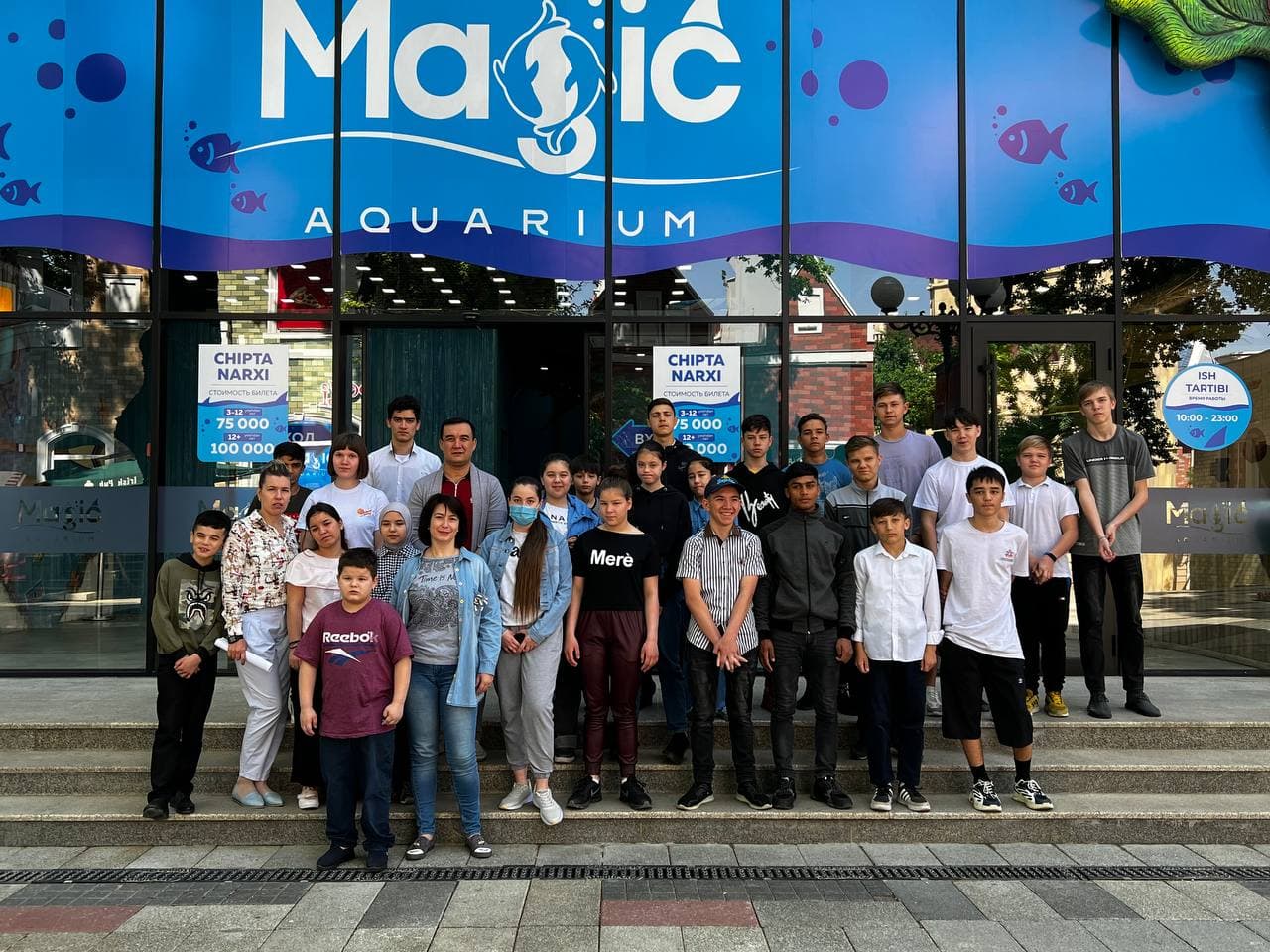 Fabulous underwater world - in the center of Tashkent