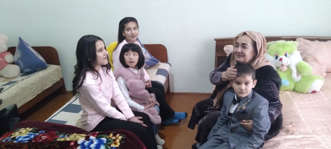 TWO FAMILIES ORGANIZED FAMILY ORPHANAGES IN JIZZAKH REGION