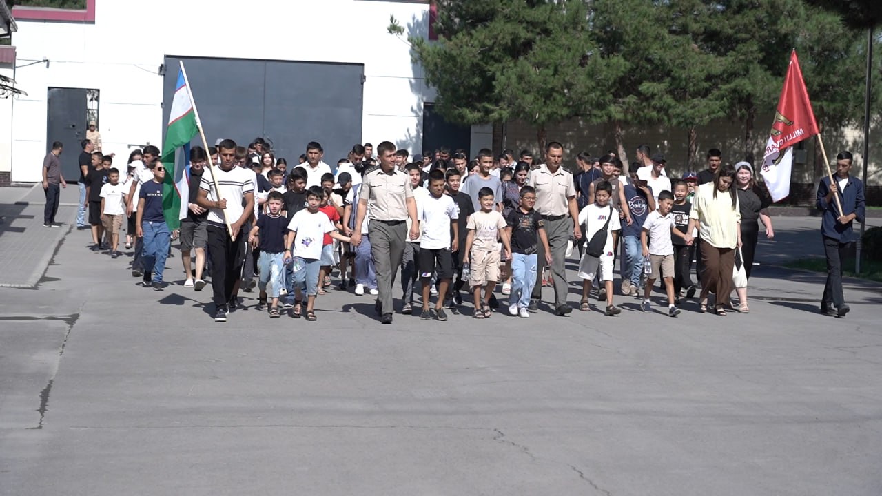 Harbiy qismda "Ochiq eshiklar kuni" tadbiri tashkil etildi.