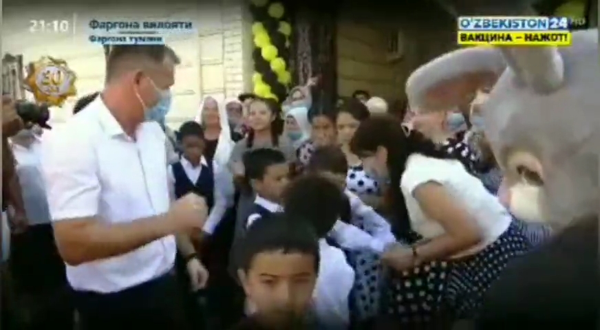 Axborot 24 |Farg‘ona viloyatidagi Mehribonlik uyidan 6 nafar o‘g‘il-qizlarni o‘z bag‘riga olgan Valiyevlar oilasi  (19.08.2021)